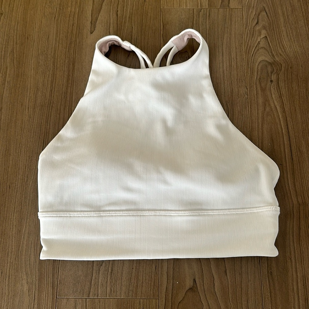 Lululemon Sport Bra Train Longline Racerback Sport